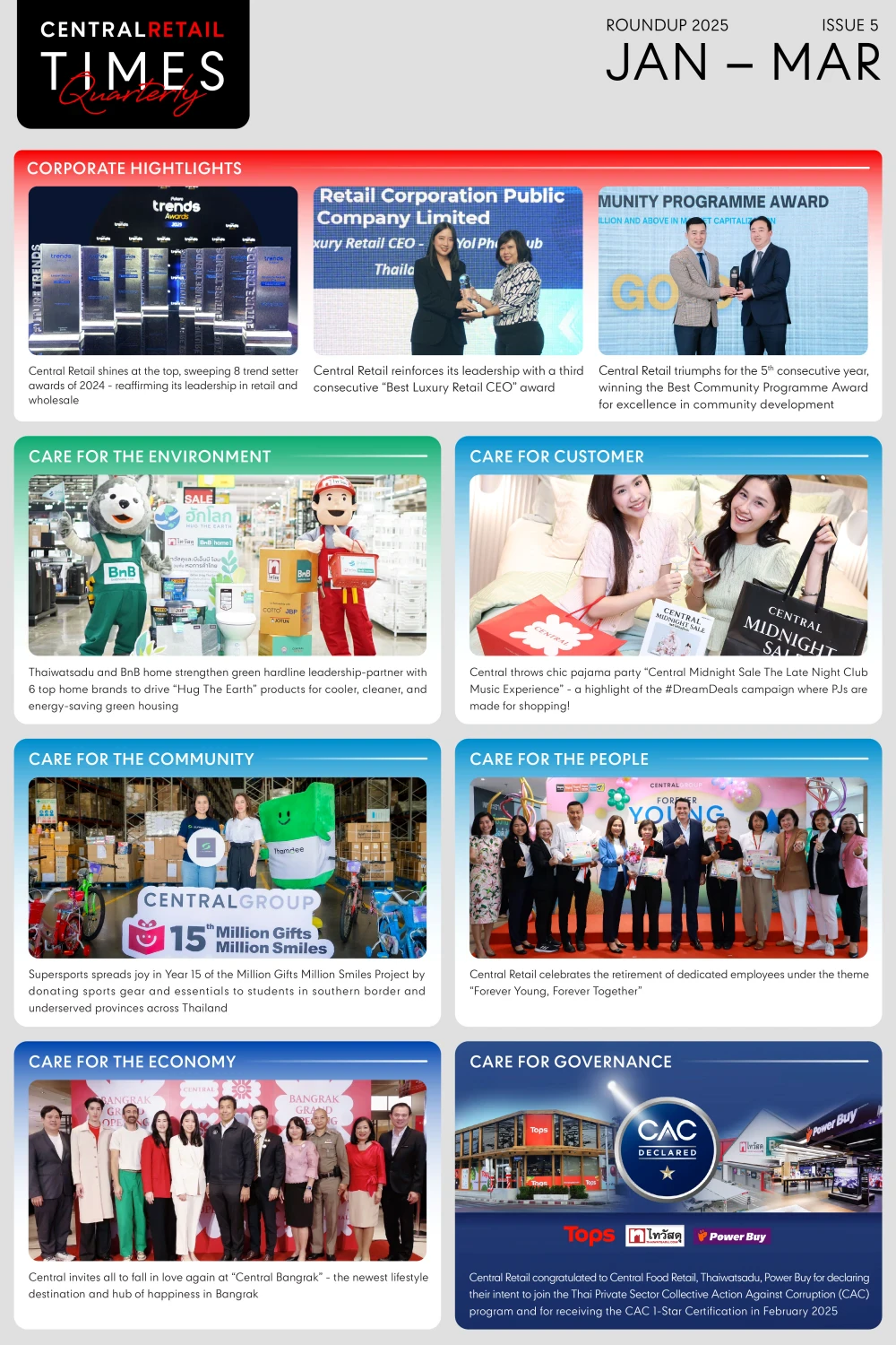 CENTRAL RETAIL TIMES QUARTERLY ISSUE 5