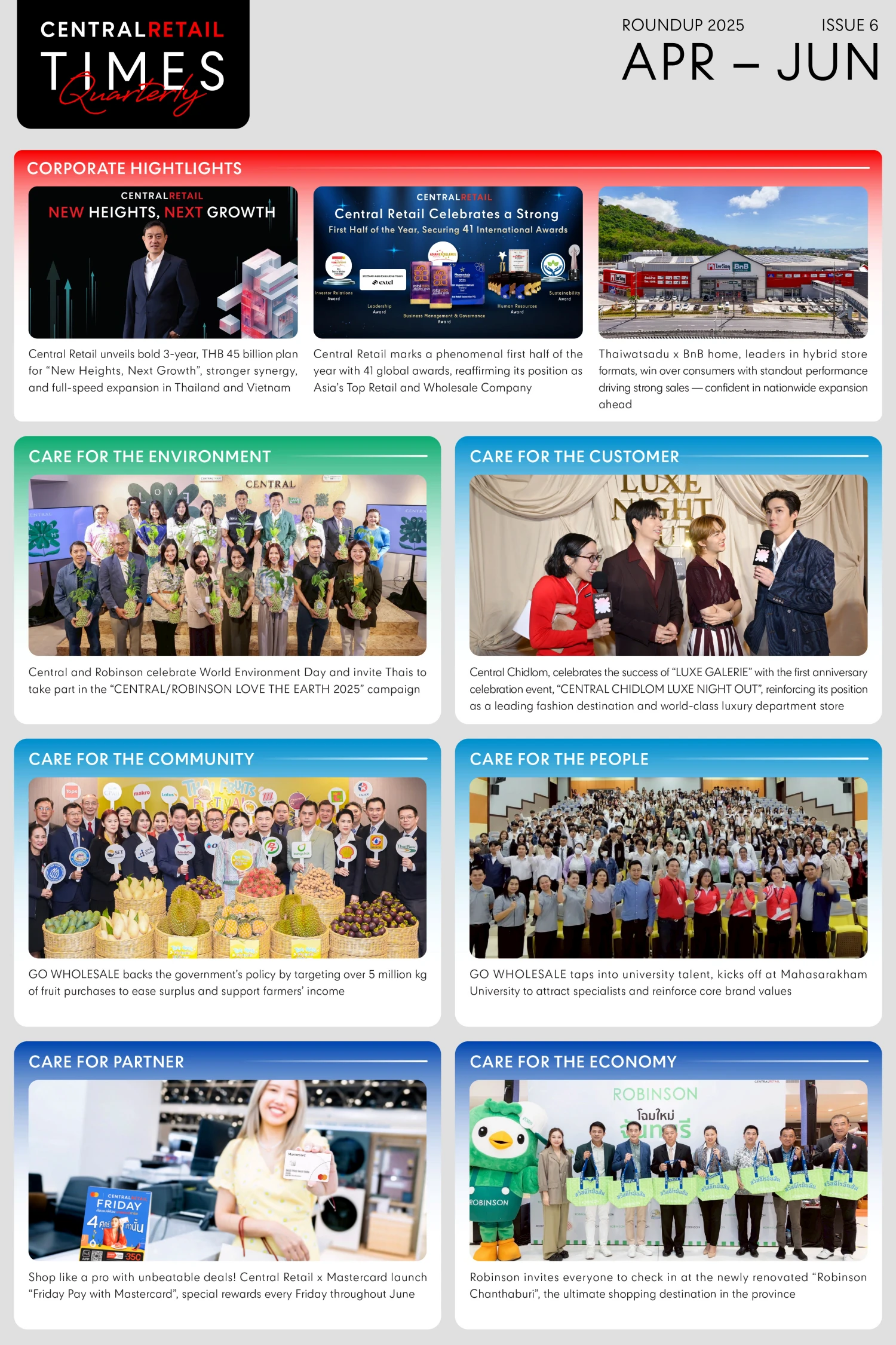 CENTRAL RETAIL TIMES QUARTERLY ISSUE 6