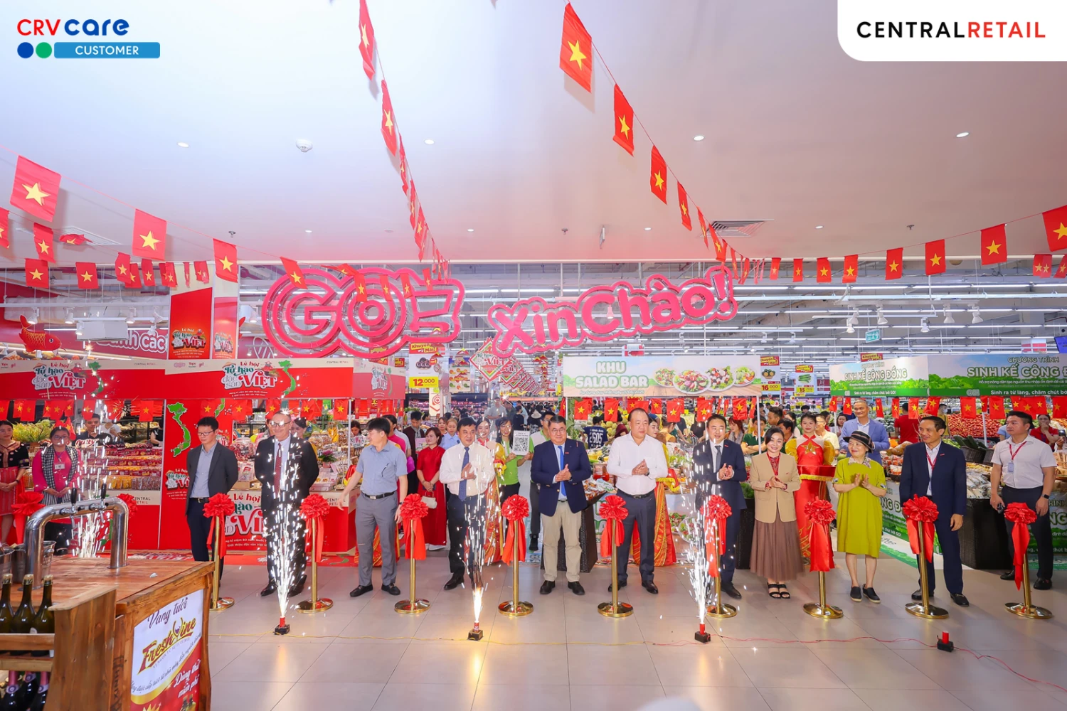 Celebrating the 80th Anniversary of Vietnam’s National Day: Central Retail Vietnam Kicks off the “Proud of Vietnamese Specialty” Festival