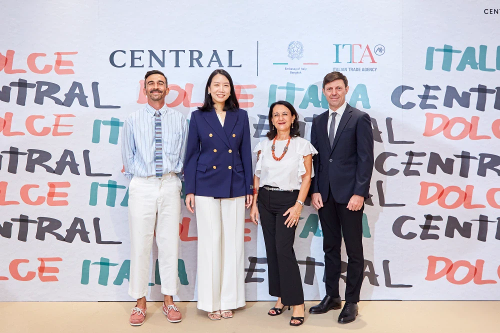 Central Department Store, under Central Retail, in collaboration with  the Embassy of Italy in Thailand and the Italian Trade Agency, proudly presents ‘Central Dolce Italia’ — bringing the best of Italian brands to an exclusive showcase right in the heart of Bangkok
