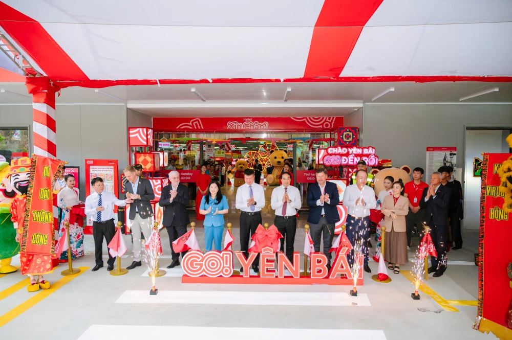 GO! Yen Bai, the new favorite shopping destination for every family, officially opens
