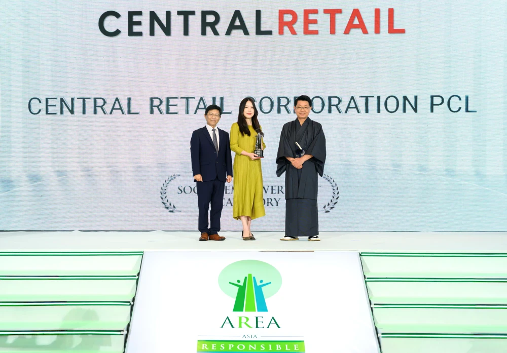 Central Retail named sustainability champion for 3 consecutive years, wins at the Asia Responsible Enterprise Awards
